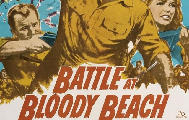 Battle at Bloody Beach movie cover