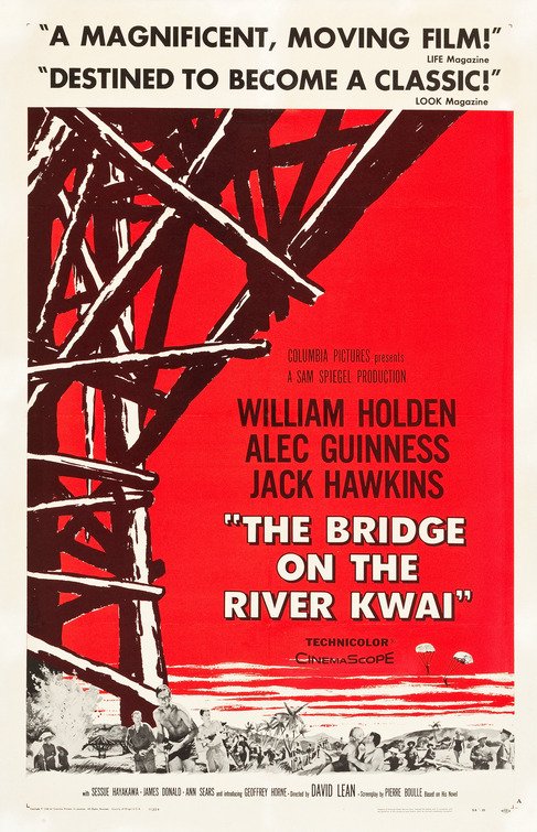 bridge on the river kwai movie cover