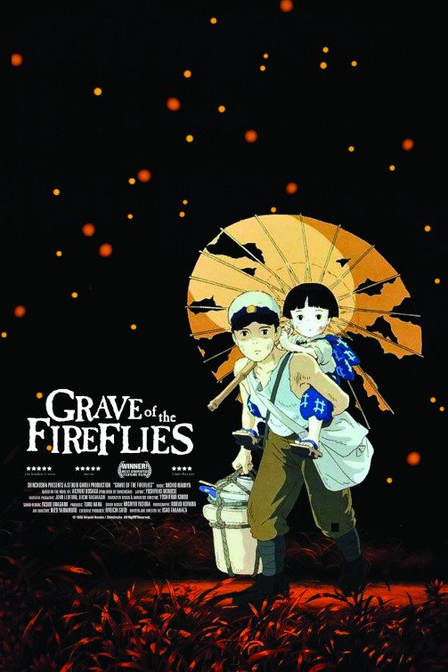 grave of the fireflies movie cover
