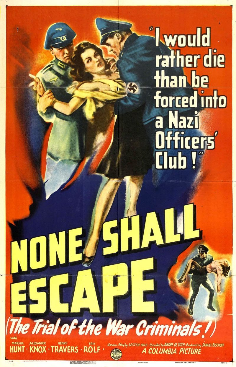 None Shall Escape movie cover