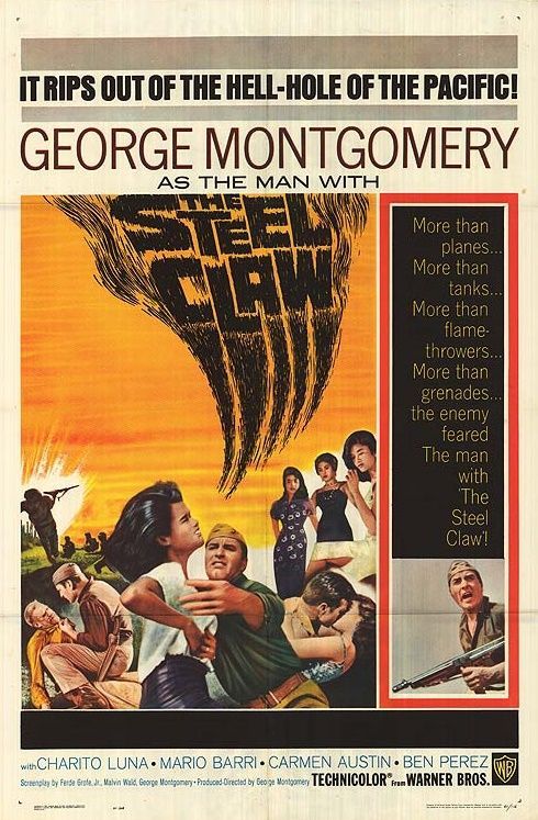 The steel claw movie cover