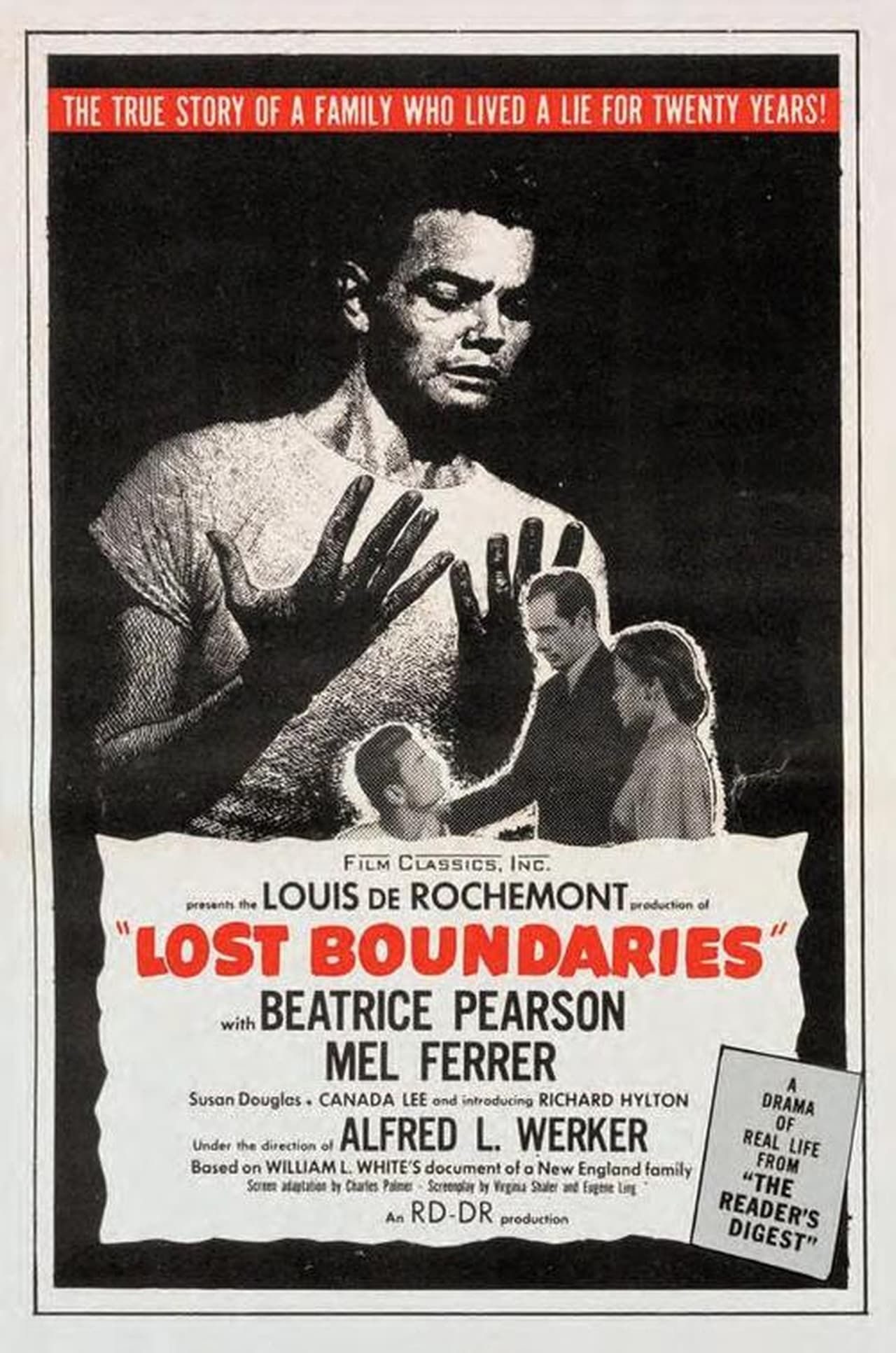 Lost Boundaries (1949) cover