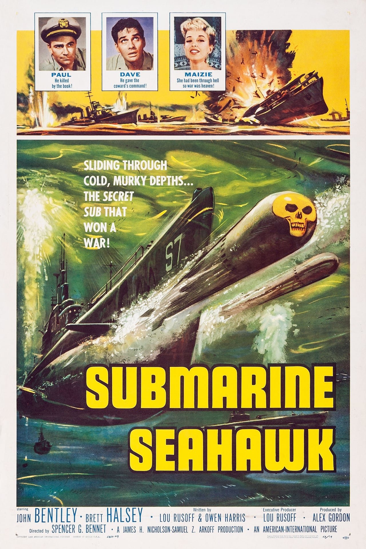 Submarine Seahawk (1958) movie cover